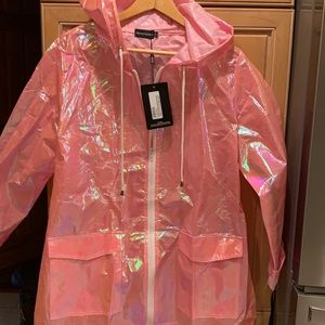 Women’s or teens pretty little thing rain coat